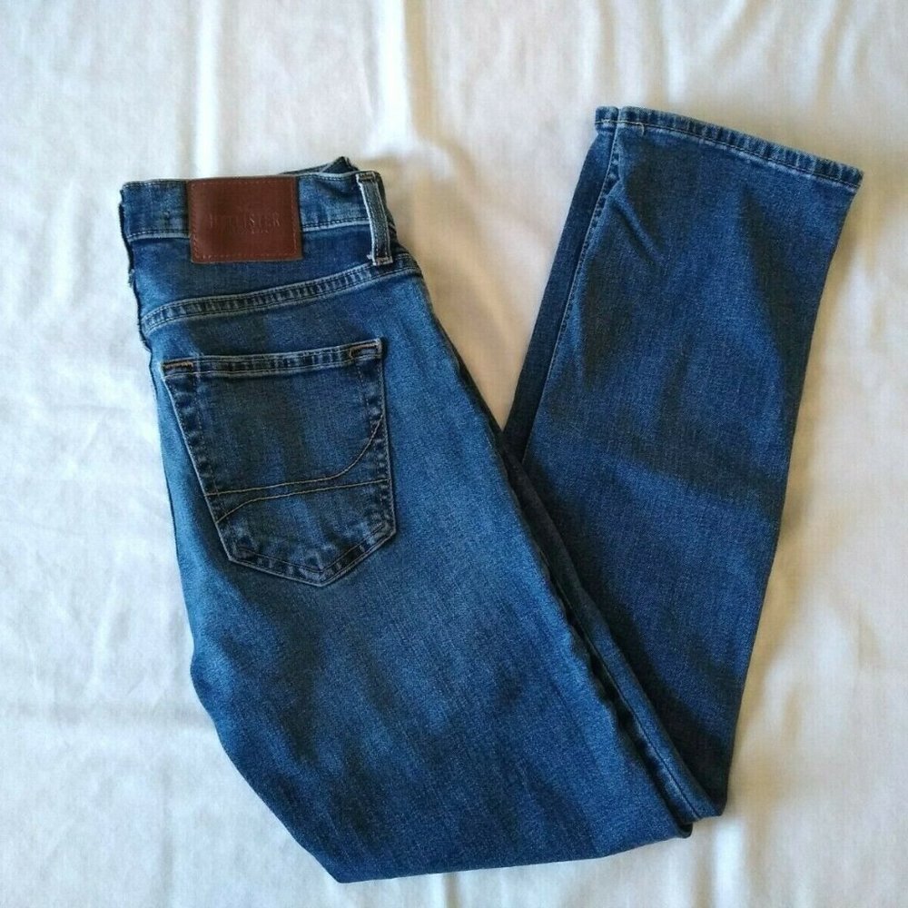 Hollister‎ Blue Denim Jeans Size 26 x 29 Slim